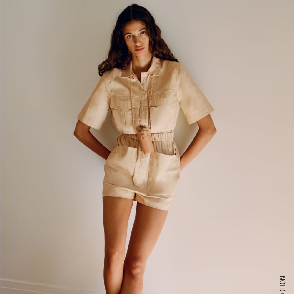 NWOT Jumpsuit with pockets TRF